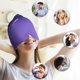 thumbnail image 5 of Gorra de gel refrigerante ComfiTech, tamaño grande, color morado, 5 of 6
