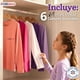 thumbnail image 2 of Pack 6 Poleras Camisetas Polar Primera Capa Cuello Redondo Manga Larga Colores Surtido Niña, 2 of 9