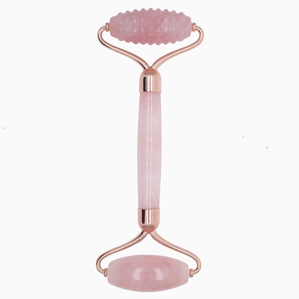 Luxurious Natural Quartz Jade Roller - The Perfect Gift for Women to Rejuvenate Their Skin with Facial Massage & Gua Sha Scraping!
