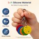 thumbnail image 4 of LLAVEROS ELETIUO Emotions Pack de 6 – Silicona 7,2 cm, 4 of 8
