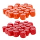 thumbnail image 1 of 50 Piezas De Dados De Seis Caras En Blanco Opaco D6 Para D&D RPG Gaming Rojo Y Naranja, 1 of 3