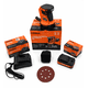 thumbnail image 3 of Lijadora Rotorbital inal. 18V con Bateria 2Ah y Cargador + 2set Lijas Flowmak, 3 of 7