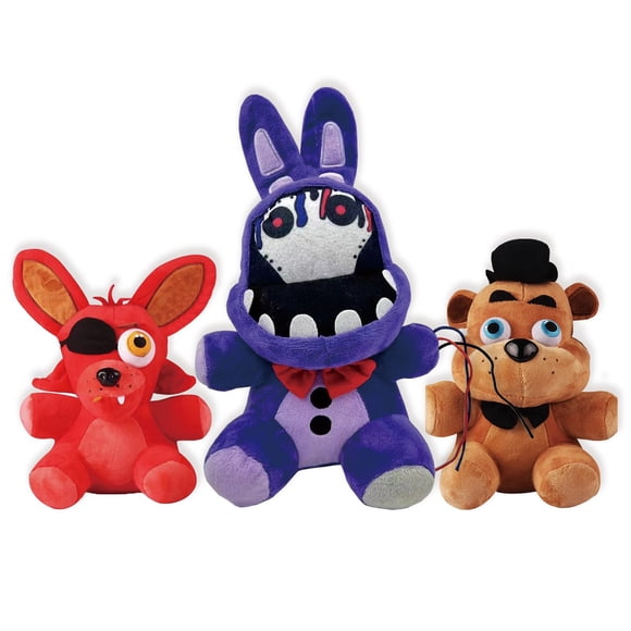 Peluches TZMAPU Security Breach, 3 piezas, 28 cm y 17 cm