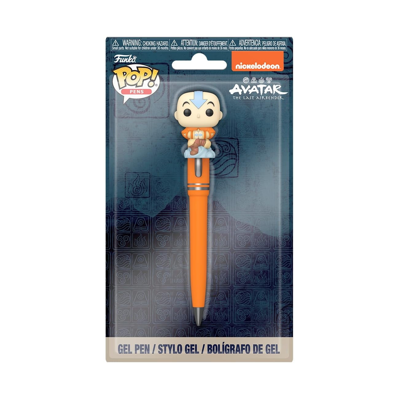 Bolígrafo Funko Pop! Avatar The Last Airbender Aang En Tinta Naranja