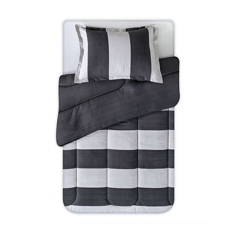 Plumón Relleno Diseño Estampado 1.5 Plazas American Family