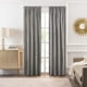 thumbnail image 1 of Panel de cortina ACHIM Home Furnishings Bordeaux 132 x 213 cm plateado, 1 of 6