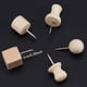 thumbnail image 2 of Chinchetas de madera natural, 180 unidades, herramienta decorativa para bricolaje, 10 mm, 2 of 8