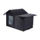 thumbnail image 3 of Refugio de gato al aire libre Cat Hut Hut plegable Refugio de gato Gato Refugio Cave Cave Cave Bed para césped interior Gatito en el patio trasero negro, 3 of 5