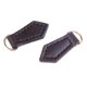 thumbnail image 4 of 2 piezas de cuero con cremallera etiquetas Fixer Pull Replacement DIY Wallet Purse Bag Coffee, 4 of 5