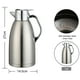 thumbnail image 4 of Jarra térmica de acero inoxidable de 1800 ml, cafetera de doble pared con aislamiento al vacío y botón de presión, que conserva el calor y el frío durante muchas horas, para café, zumo, leche y té., 4 of 5