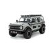 thumbnail image 1 of Auto de colección Diecast Jada Ford Bronco 2021 gris con franjas negras, 1 of 1