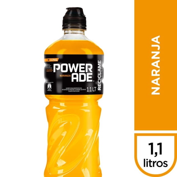 Bebida Isotónica Naranja Botella, 1,1 L