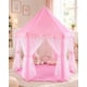 thumbnail image 1 of Carpa Infantil Tipo Casita Rosa con Cortinas y Techo de Lunares para Juegos, 1 of 6