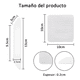 thumbnail image 2 of 4 Pack Almohadillas Para Fijar Alfombras Antideslizantes, 2 of 3