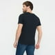 thumbnail image 3 of Polera Hombre Slub Pocket Negro Corona, 3 of 5