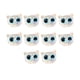 thumbnail image 2 of 10 Piezas De Cuentas De Cabeza De Gato, Cuentas De Gatito Para Pulseras, Adornos, Cuentas, Ojos Azules Transparentes, 2 of 5