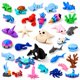 thumbnail image 1 of Set de 32 piezas de animales marinos articulados Zaviroxel, 1 of 8