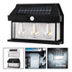 thumbnail image 1 of 6 Farol Solar Aplique Pared 3 Ampolletas Led Sensor Luz Fría, 1 of 6