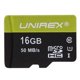 thumbnail image 2 of Tarjeta microSD Unirex UMS165MUHS1 de 16 GB UHS-1 con adaptador, 2 of 2