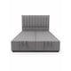 thumbnail image 5 of Cama Baul King Turin Onyx Con Sistema Hidráulico Gris Claro, 5 of 6