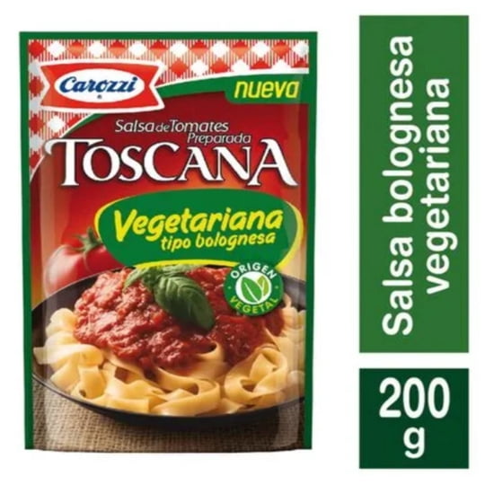 Salsa De Tomate Vegetariana Tipo Bolognesa Doypack 200 g Carozzi