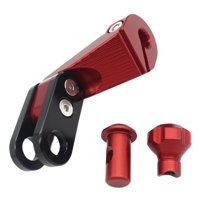 Magideal - Palanca De De Trasero/Accesorios De Motocicleta/Aluminio Resistente Al Resistente A La Corrosión Apto Para , Rojo