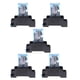 thumbnail image 5 of 5pcs 12V 24V DC 220V CA Bobina Relé De Potencia LY2NJ 8 PIN Con Base De Zócalo AC220V, 5 of 5