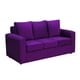 thumbnail image 2 of Sofa Kendy 3c Felpa 30 Morado, 2 of 6