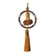 thumbnail image 5 of Buda Estatua Del Auto Retrovisor Espejo Colgante De Encanto Con Borla Feng Shui Decoración Amarillo, 5 of 5