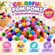 thumbnail image 2 of Pompones para Manualidades RAINFLOW 800 Piezas 0.5 In, 2 of 3