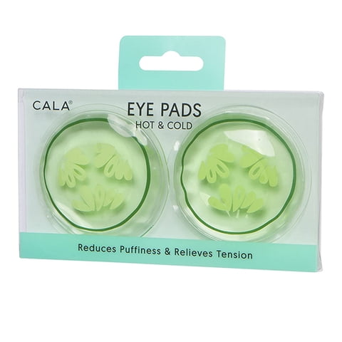 Almohadillas Para Ojos Cala Hot & Cold Cucumber, Calmantes Y Revitalizantes