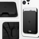 thumbnail image 3 of Tarjetero magnético Spigen MagFit para iPhone con MagSafe PU negro, 3 of 8