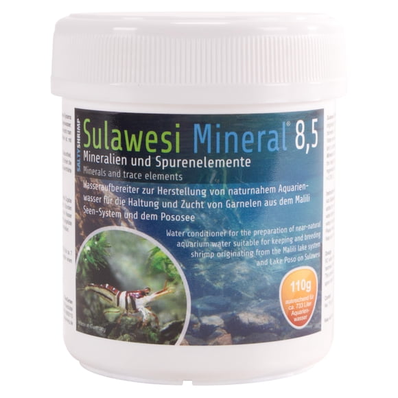 Sal mineral para acuario SALTYSHRIMP Sulawesi 110 g