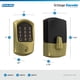 thumbnail image 3 of Cerradura WiFi inteligente Schlage Encode para puerta de entrada, latón satinado, 3 of 9