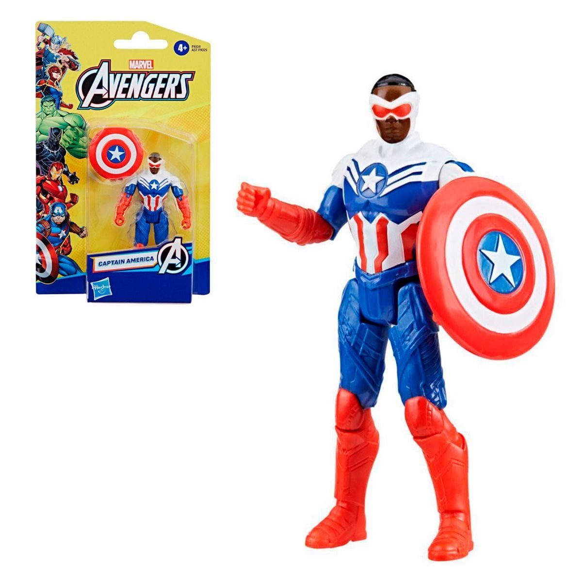 Figura De Acción Avengers Colección Capitán América 10 Cm