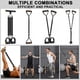 thumbnail image 4 of Banda de resistencia con pedales CALLECK, entrenador ajustable para abdominales, 4 of 5