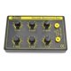 thumbnail image 1 of Caja de resistencias EISCO 1.111.110 Ω 6 Décadas Variable, 1 of 1