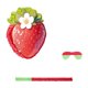thumbnail image 2 of Pi?atas De Fresa, Juego De Fiesta De Fresa Roja Para Baby Shower, Temática De Frutas, 2 of 5