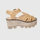 thumbnail image 4 of Sandalia plataforma Beige Vía Franca, 4 of 4