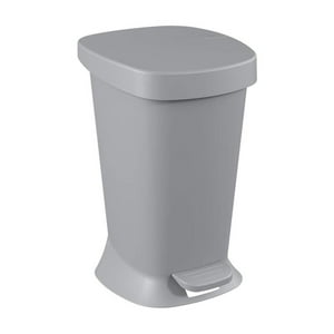 Coza - Basurero Con Pedal New Square 5 L Gris Frío Gris