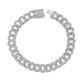 thumbnail image 1 of Pulseras de Moissanita de 6-7.5 Pulgadas para Hombre Color D VVS1 Pulseras de Plata Esterlina S925 con Diamantes Pulsera Cubana para Hombre, 1 of 7