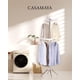 thumbnail image 2 of Tendedero de ropa CASAMAYA, plegable, 2 niveles, 190 cm, blanco/plateado, 2 of 8