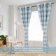 thumbnail image 4 of Cortinas DriftAway Buffalo Plaid 132 x 244 cm con forro térmico, 4 of 9