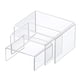 thumbnail image 1 of Elevadores Para Mostradores, Diferentes Soportes De Exhibición En Forma De U, Juego De 3 Transparentes, 1 of 5