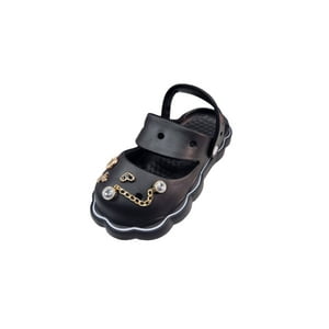 Vinnys Outlet - Sandalia Casual Playa Mujer Negro