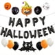 thumbnail image 1 of Set, Happy Halloween Letter Set Pumpkin Bat Balloon Aluminum Film Balloon Party Holiday Arrangement Cartoon Wall, Halloween Decor, Halloween Supplies, Photo Prop, Party Anniversary Party Scene Decor A, 1 of 3