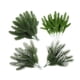 thumbnail image 2 of 72 piezas de ramas de agujas de pino artificiales, decoración navideña de imitación, púas de pino, plantas artificiales para jarrones y salas, 2 of 5