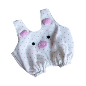 Magideal - Pantalones De Patrón De Cerdo De Ropa De 20 Cm Para La Elaboración De Bricolaje Del Día De San Valentín Para El Día De San Valentín