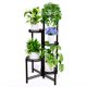 thumbnail image 1 of Soporte para Plantas CADANI de 5 Niveles Plegable, Metal Negro, 1 of 7