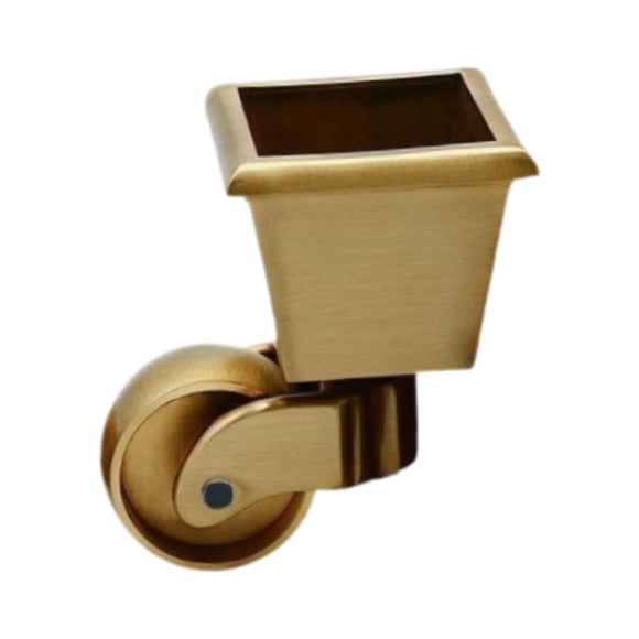 Ruedas Para Muebles, Patas Para Sillas De Mesa Vintage, Ruedas De Latón Macizo, Estilo C